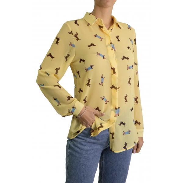 Camicia con bassotti